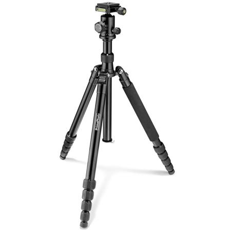 PrimaPhoto Big Travel Kit Tripod, Black