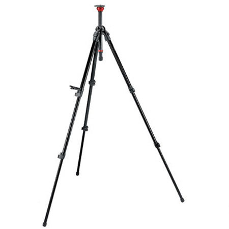 Manfrotto 755XBK MDeVe 3-section Aluminum video Tripod w/128RC Micro Fluid Head