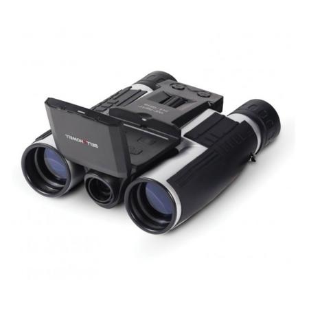 Bell & Howell 12x32 5MP Full HD Roof Prism Digital Camera Binocular with 2" IPS LCD Monitor, 3 .5 Degree Angle of View, Black
