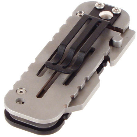 Blackhawk Hawkhook Serrated Edge Folding Knife, Silver