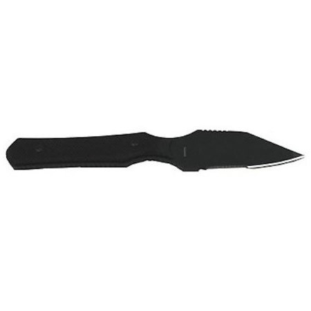 Blackhawk Kalista II Serrated Edge Fixed Knife with 3.3" Black Wharncliffe Blade