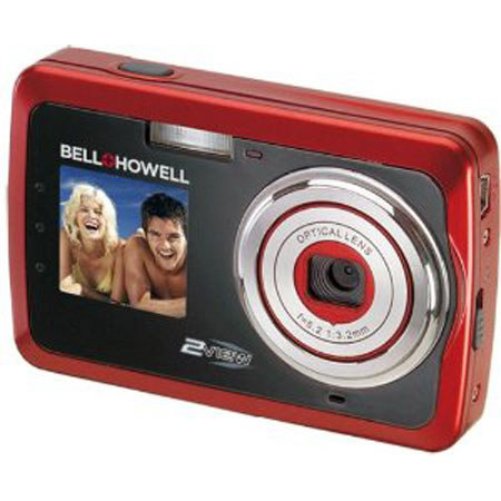Bell & Howell 2V5 2 View Digital Camera, Red