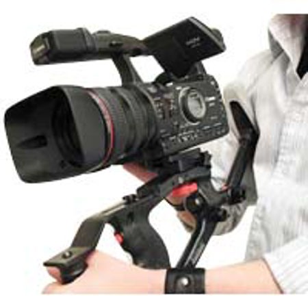 BushHawk Shoulder Mount BH 300Sv, Non-Electric, with Additional Front Bracket for Use with Video Cameras.
