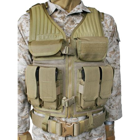 Blackhawk Omega Elite Tactical Vest #1, Coyote Tan
