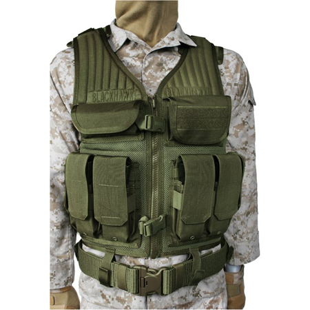 Blackhawk Omega Elite Tactical Vest #1, Olive Drab