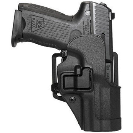 Blackhawk Serpa CQC Belt Holster for Glock 26/27/33, Left Hand, Matte Black