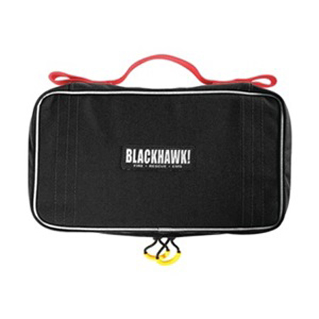 Blackhawk Fire/EMS STOMP II Medical Pack Accessory Pouch with Red Handle, Black