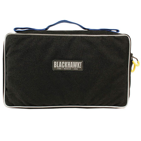 Blackhawk Fire/EMS STOMP II Medical Pack Accessory Pouch with Blue Handle, Black