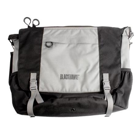 Blackhawk Courier Bag, Gray/Black