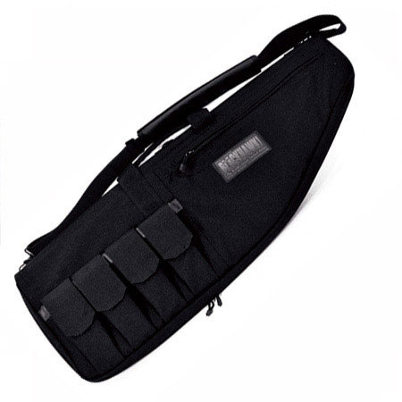 Blackhawk 46" Soft Padded Rifle Case with Shooting Mat, Black
