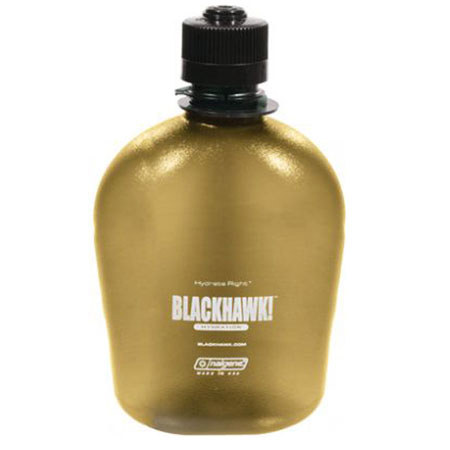 Blackhawk 67NC00 Canteen, BLACKHAWK Logo, Coyote Brown