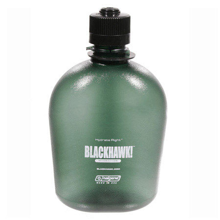 Blackhawk 67NC00 Canteen, BLACKHAWK Logo, Foliage Green