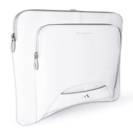 Brenthaven BX2 Sleeve Plus for MacBook 13.3" - White