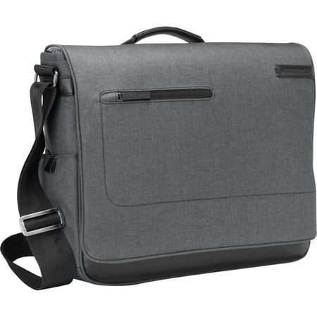 Brenthaven Collins Messenger Bag, Heather Gray - F