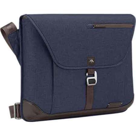 Brenthaven Collins Sleeve Plus Laptop Shoulder Bag, for 15" Laptop, Indigo