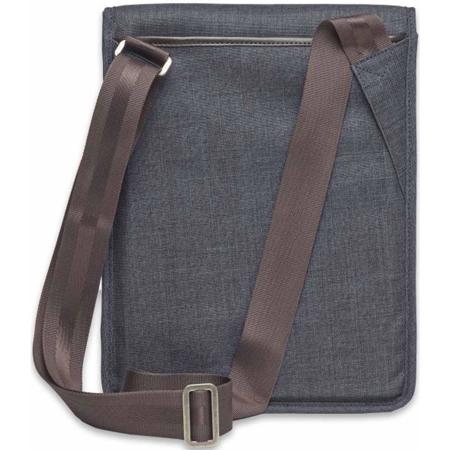 Brenthaven Collins Vertical Messenger Bag, Graphite