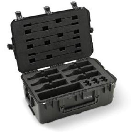 Bosch DCNM-FCMMD Flight Case for 6 Multimedia Devices, High-Directive Microphones and Cables