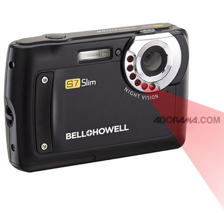 Bell & Howell S7 12MP Night Vision Camera, Black