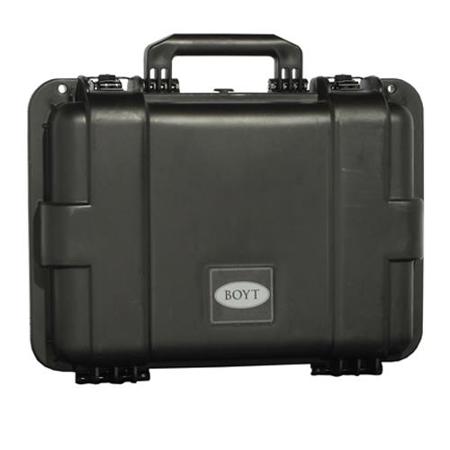 Boyt Harness H Series H15 Compact Hard Sided Double Handgun Case, Black