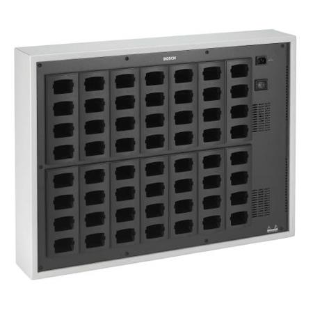 Bosch LBB4560/50-US Charging Cabinet, 56 LBB4540 Pocket Receivers, Charcoal/Gray