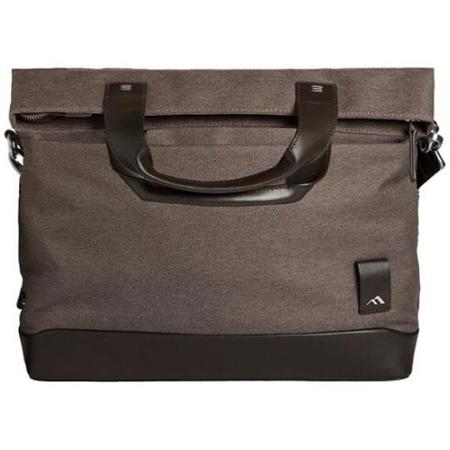 Brenthaven Medina Fold-Over Messenger Bag, Chestnut