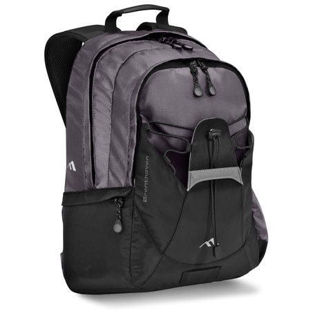 Brenthaven Pacific Backpack for Up to 15.6" Laptops, Charcoal