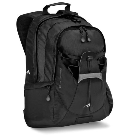 Brenthaven Pacific Backpack for Up to 15.6" Laptops, Black