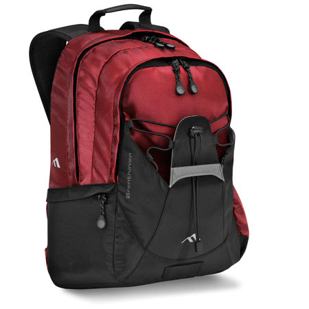 Brenthaven Pacific Backpack for Up to 15.6" Laptops, Red