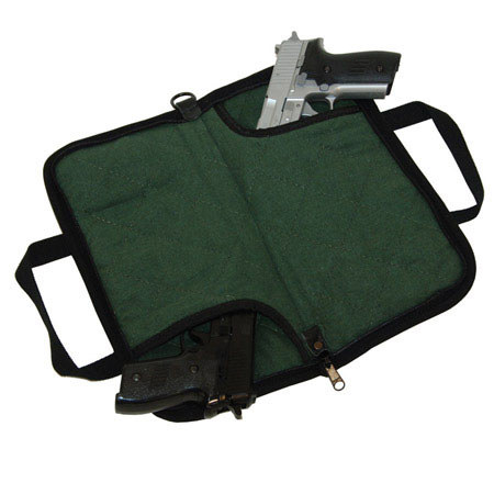 Boyt Harness 13" Canvas Double Handgun Case, Black