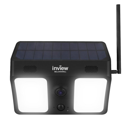 Bell & Howell BHSLC1 Full HD Wireless Solar Floodlight Outdoor Camera SKU1545354