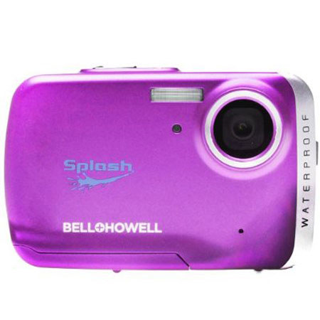 Bell Howell Splash WP5 12.2MP Digital Camera, Purple
