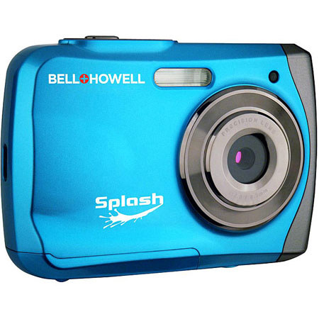 Bell & Howell Splash WP7 Digital Camera, Blue