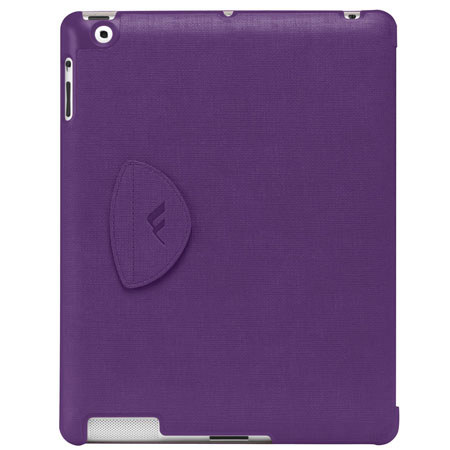 Brenthaven Trek Hardshell Folio Case for iPad 2/3, Purple