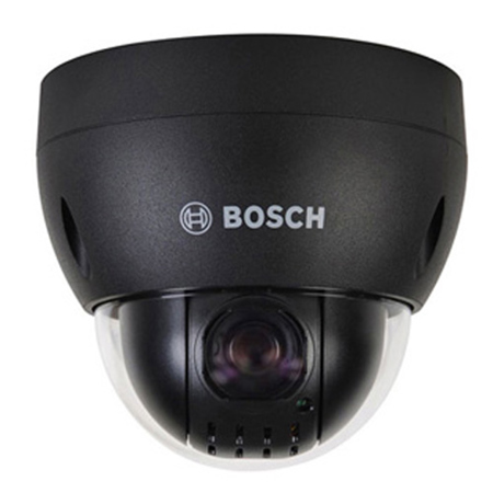 Bosch AUTODOME 4000 Mini PTZ Dome Camera, 30x, Tinted Bubble, Charcoal