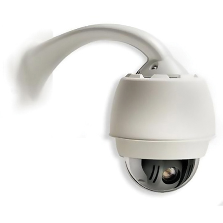 Bosch AutoDome 300 PTZ 18x D/N IP Outdoor Camera, Clear, Corner Mount, 120 VAC