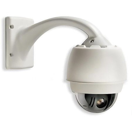 Bosch AutoDome 300 PTZ 18x D/N Analog Outdoor Camera, Clear, Wall, 24 VAC, Fiber