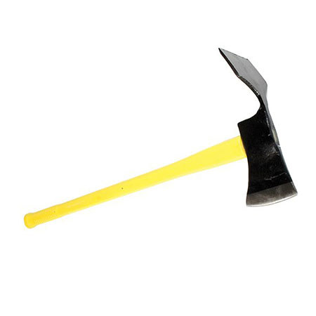 Blackhawk Super Pulaski Tool, 34.25" Length, Yellow