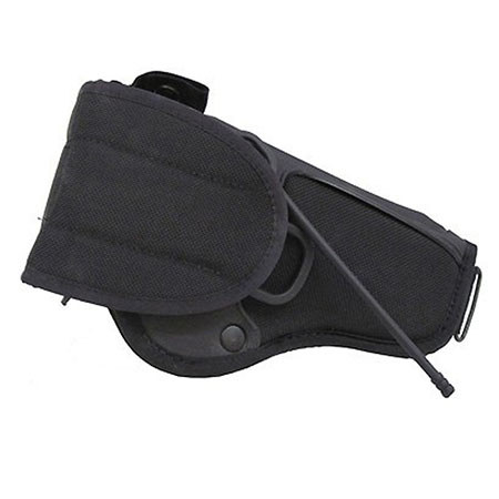 Bianchi Universal Ambidextrous Military Holster f/Revolvers w/4" Barrels, Black
