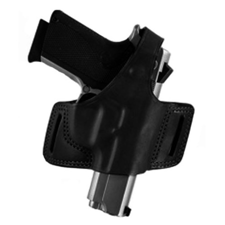Bianchi Black Widow RH Belt Slide Holster for Smith & Wesson 4506 Pistol, Black