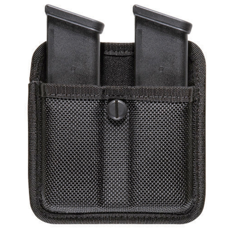 Bianchi Size 2 Triple Threat II Double Magazine Pouch, Black