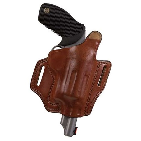 Bianchi 5 Black Widow RH Belt Slide Holster for Ruger LCR Revolver, Tan