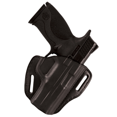 Bianchi 58 P.I. RH Belt Slide Holster for Glock 17/19/22/23/26/27/31/32/33, Blk