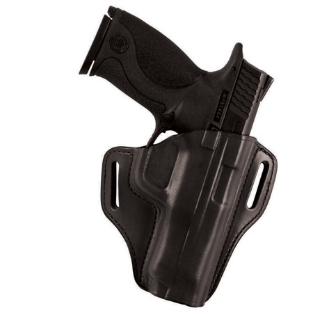 Bianchi Remedy Left Hand Belt Slide Holster for Glock 17, 22, 31 Pistols, Black