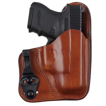 Bianchi Professional Tuckable LH IWB Holster for Colt Mustang & Govment .380,Tan