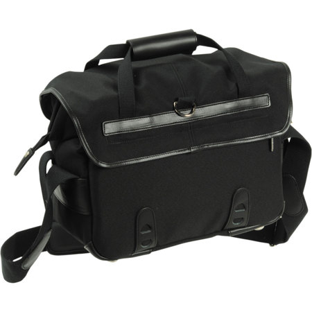 Billingham 307 Bag for DSLR Camera with 3 Lenses & Accessories, Black/Black Trim