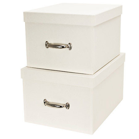 Bigso Big Bengt XL Storage Box, White