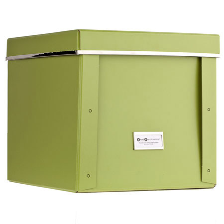Bigso Frank Square Storage Box, Green