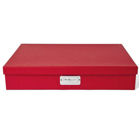 Bigso Sverker A3 Letterbox, Red