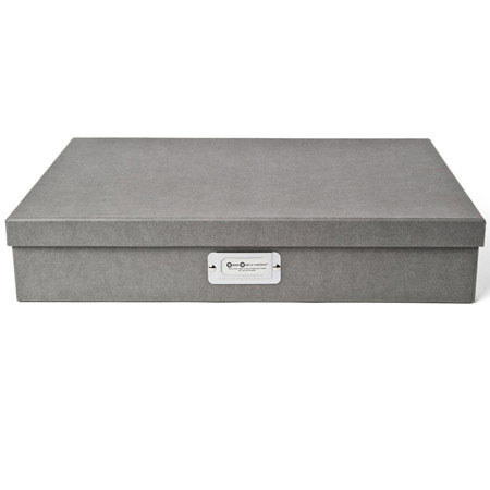 Bigso Sverker A3 Letterbox, Grey
