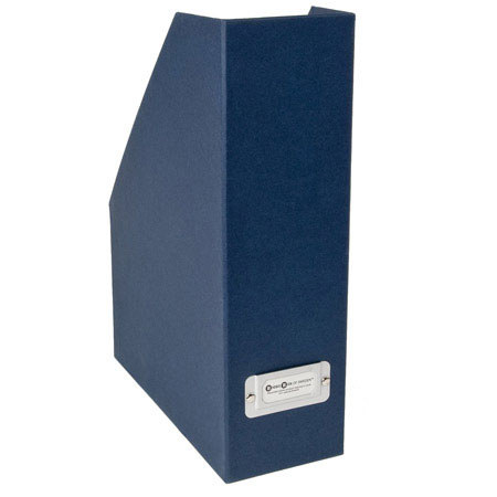 Bigso Viktoria Magazine Collector File, Navy